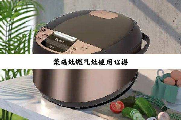 集成灶燃气灶使用心得